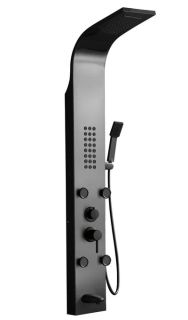 Панель душевая Cerutti SPA Victoria BK CT9981 чёрный